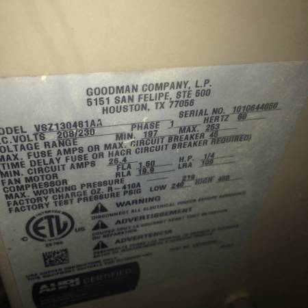 5 ton  4 ton AC System for sale USED